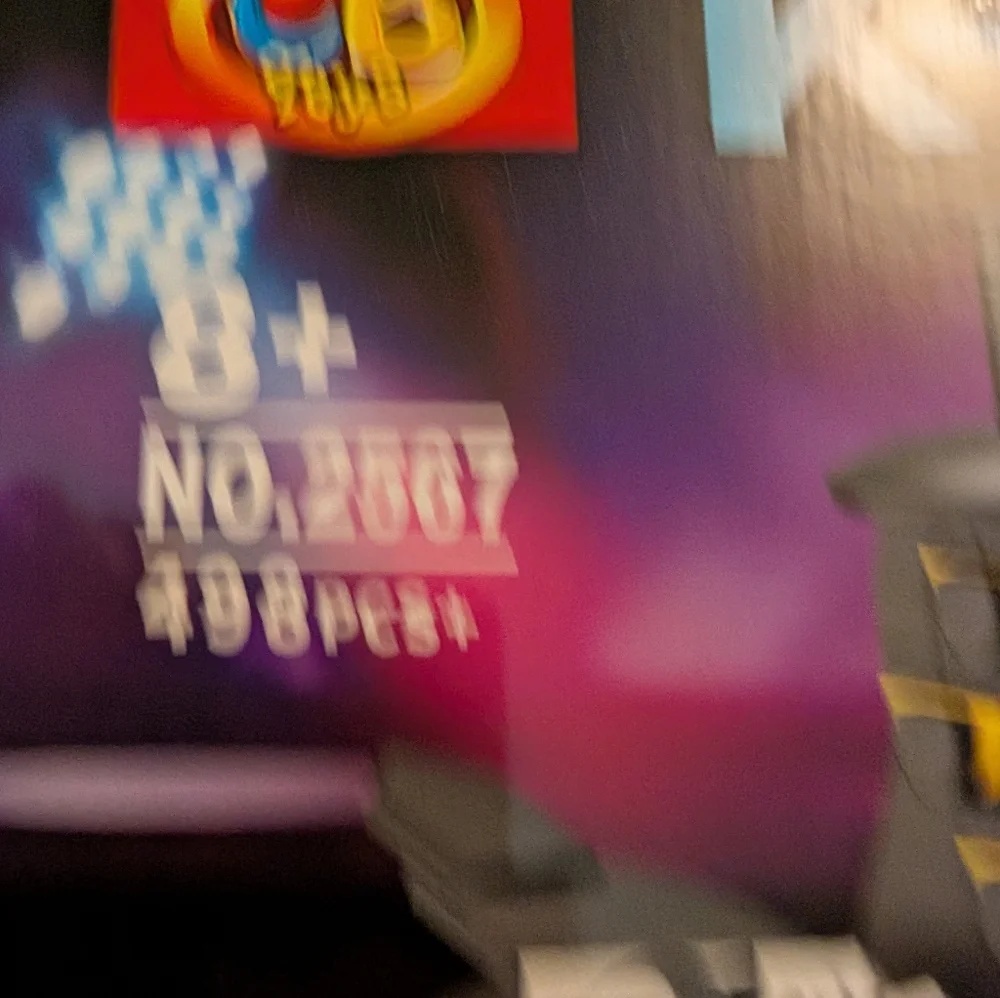 KPOP Building Set with Black and Blue Blocks